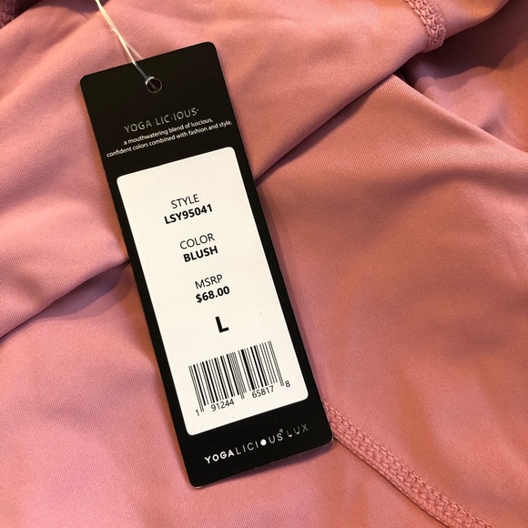 NWT Yogalicious Nude Tech Quarter Zip jacket - Picture 7 of 7